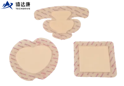 انقلابی زخم کی دیکھ بھال: سلیکون فوم ڈریسنگ کے پانچ پرتوں کے ڈھانچے پر ایک گہ...